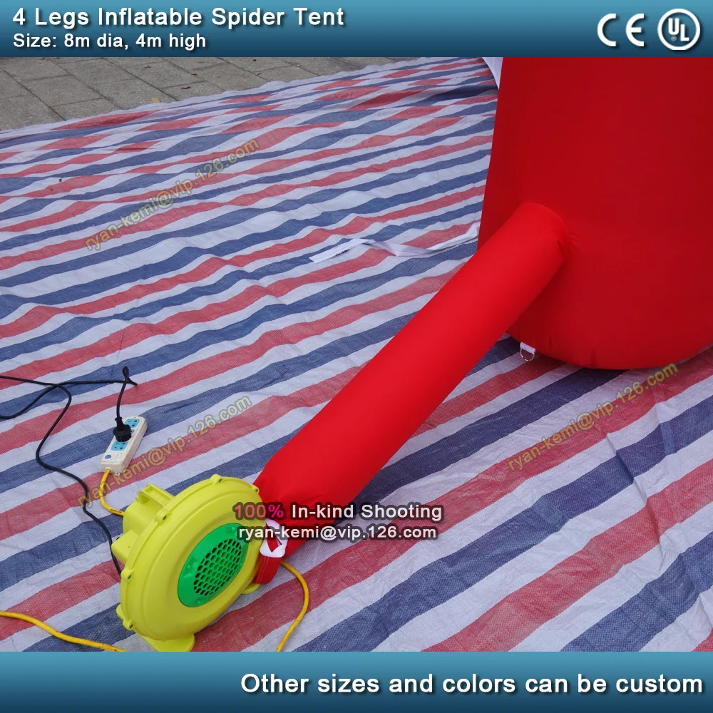 blower of inflatable tent