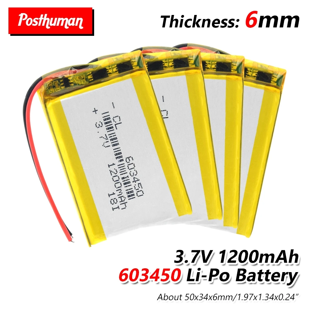 603450 Батарея для MP3 MP4 gps DVD мобильный PAD электронные книги Drone Камера 3,7 V 1200 mAh 603450 литиево-полимерный lipo Перезаряжаемые Батарея 603450 Батарея для MP3 MP4 gps DVD мобильный PAD электронные книги Drone Камера 3,7 V 1200 mAh 603450 литиево-полимерный lipo Перезаряжаемые Батарея