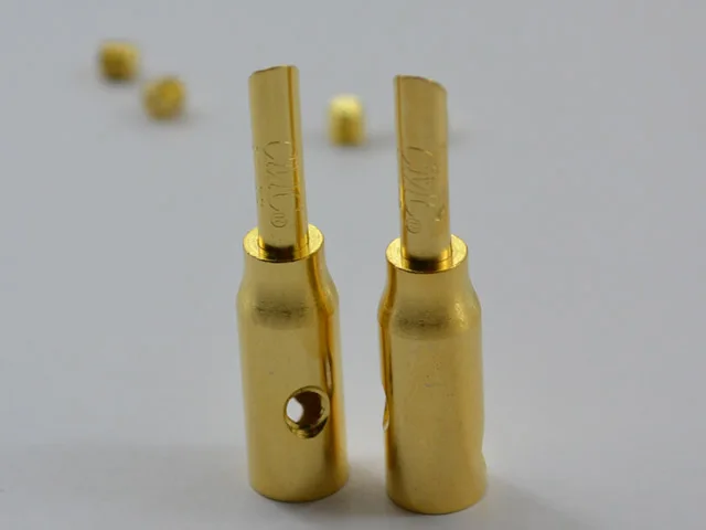Комплект позолоченных штекеров типа банан hifi 12 шт.|hifi plug|banana plugs hifiplug gold |