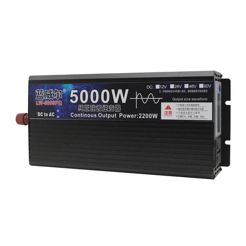 12V24V48V60V до 110V Чистая синусоида Инвертор 3000W4000W5000W|Инверторы и конвертеры| |