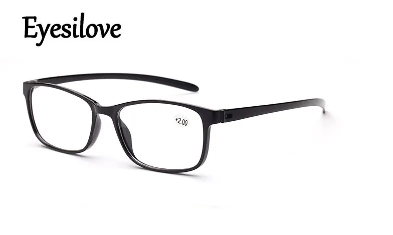 

Eyesilove fashion men TR90 Reading Glasses Women ultra-light Presbyopic Eyeglasses lenses +100 +150 +200 +250 +300 +350 +400