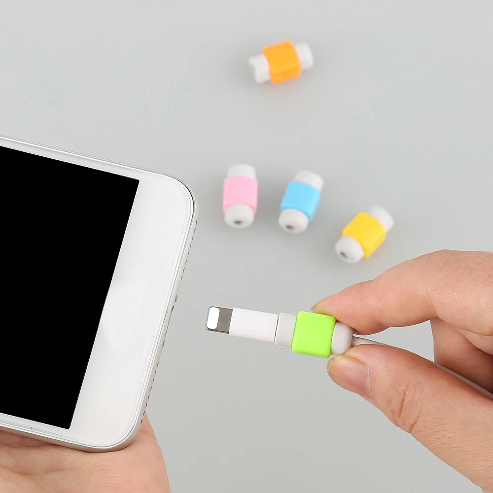 1 шт., мини-защита для наушников для IPhone, смартфонов, USB кабель для сматывания кабеля, аксессуары для бытовой электроники 60