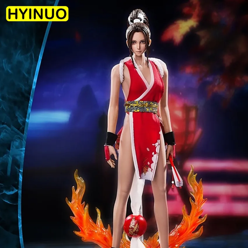 

1/6Scale King OfColthing Fighters KOF14 Fighting Goddess Mai Shiranui Suit ActionFigure Set Sculpt12'Full Set ActionFigure Model