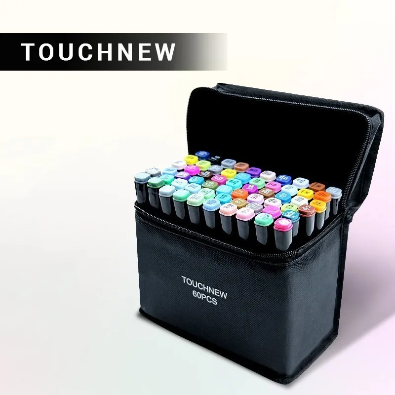

New 36 color Mark pen set student hand-painted color painting oily pen comic design school supplies