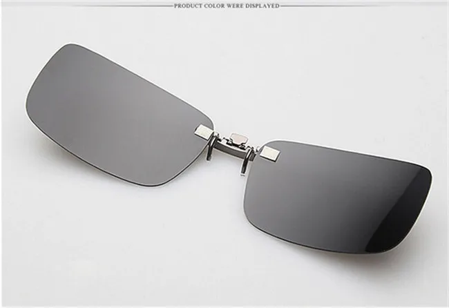 Высокое качество унисекс Поляризованные клип на солнцезащитные очки вождения ночного видения объектив Анти-UVA Анти-UVB Велоспорт езда солнцезащитные очки клип