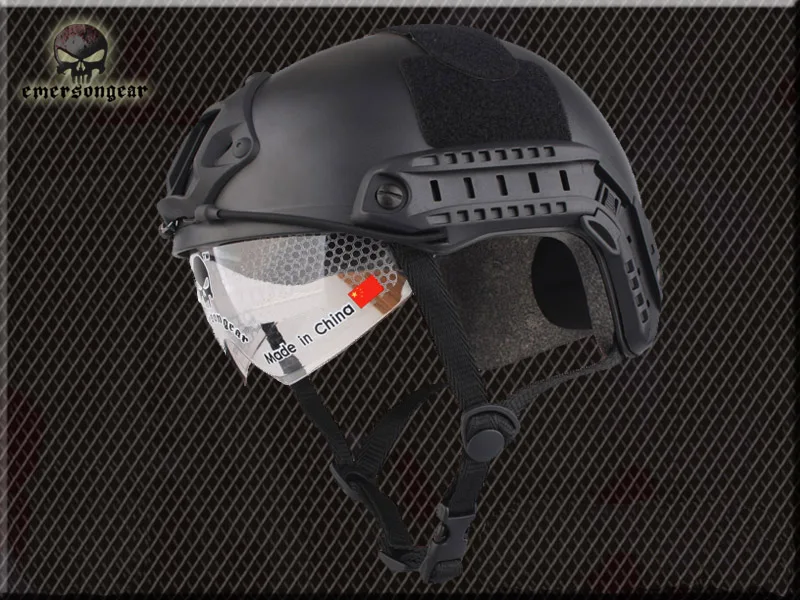 EmersonGear FAST Helmet With Protective Goggle MH Type Tactical Protective Airsoft font b Sports b font
