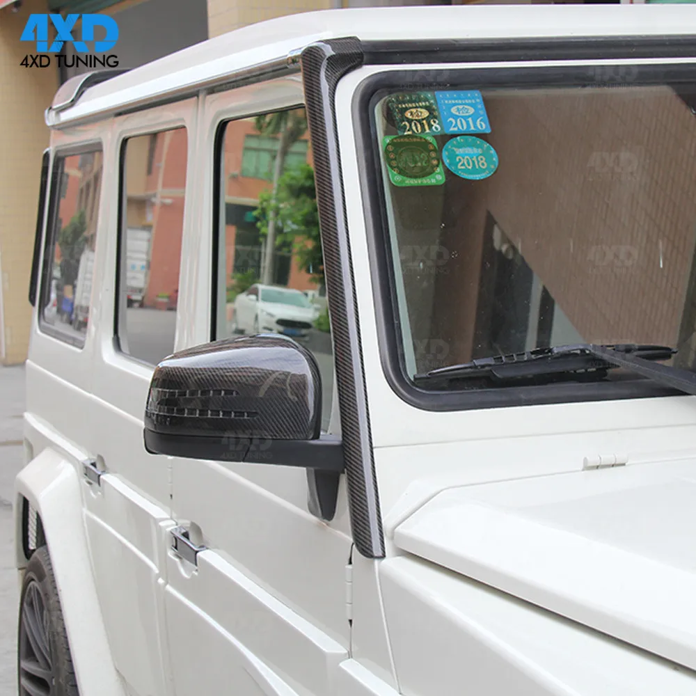 G63 قوالب الهواء تنفيس تقليم يغطي لمرسيدس-بنز الفئة G G500 عمود C عمود حامل سقفي 2010- 2013 2014-2016 2017 2018 2019