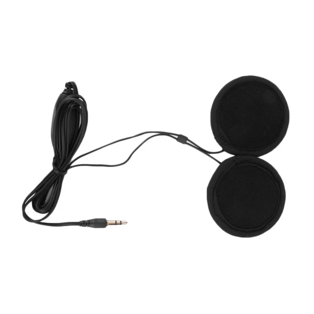 3.5mm Motorbike Motorcycle Helmet Stereo Speakers Headphones Volume Control Earphone for MP3 GPS Phone Music