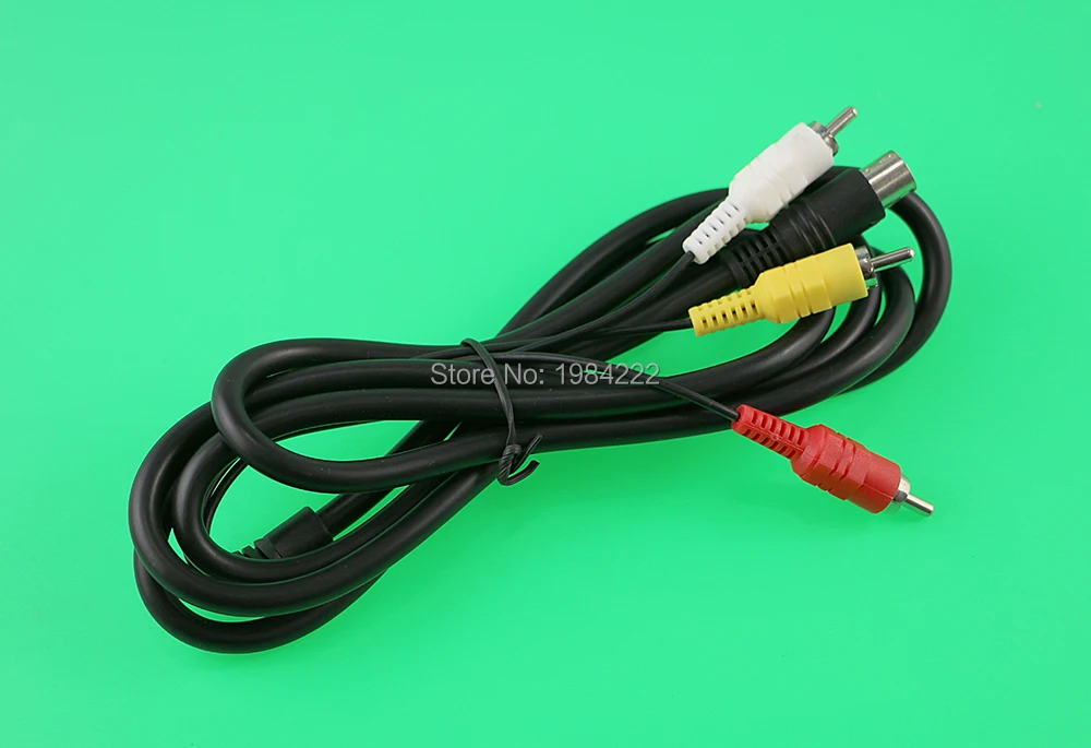 Высококачественный AV кабель OCGAME 1 8 м для SEGA Mega Drive Genesis 2 и 3|cable for|genesis segacable sega |