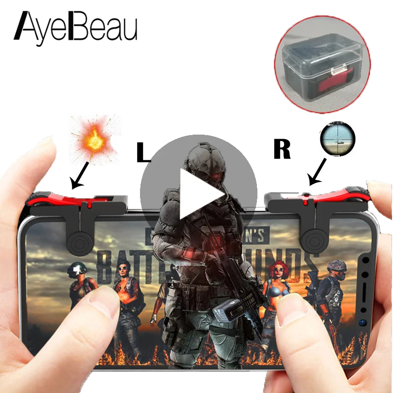 Контроллер Pubg мобильный L1 R1 телефон джойстик Celular игровой геймпад для iPhone Android Dzhostiki смартфон пусковые кнопки игры
