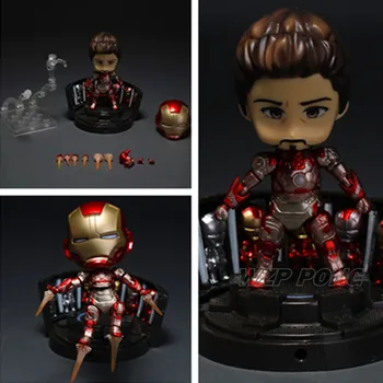 

New Avengers Iron Man Hulk Spider Man Captain America figure Metal Model Toy PVC Action Figure Collectible Toys Birthday Gift