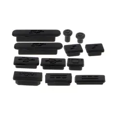 12 шт./компл. силиконовый Anti-Dust Plug Stopper Kit для Macbook Air Pro retina 11 "13" 15"