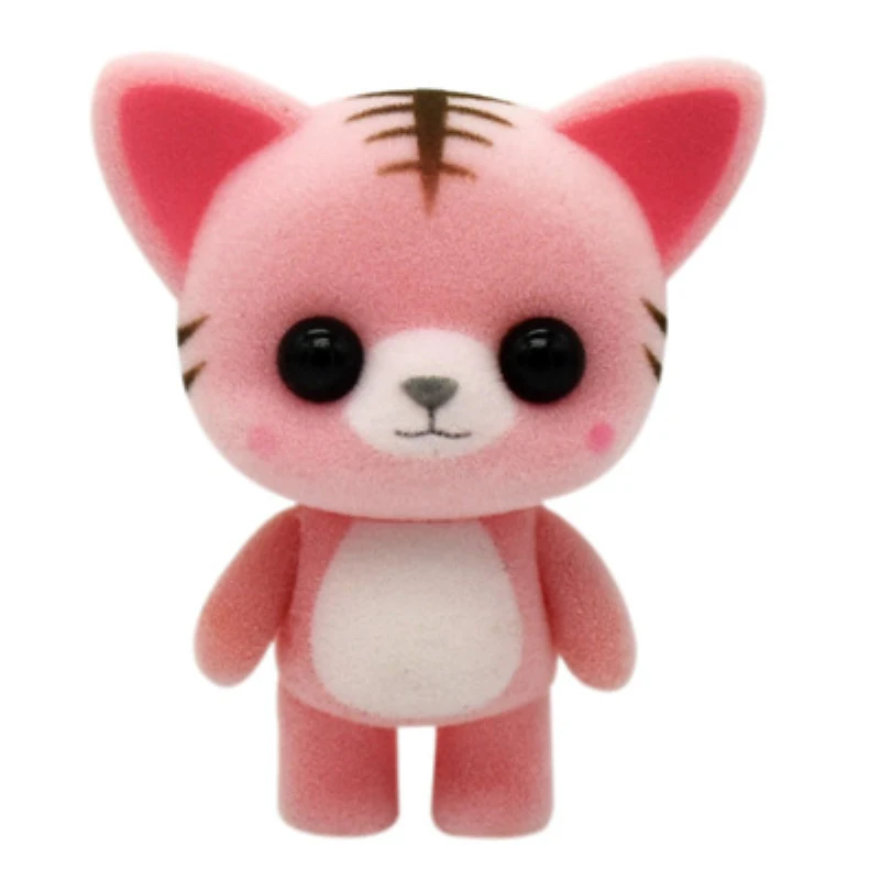 10 шт./лот 6,5 см милая мягкая игрушка игрушки Kawaii Мини кошки украшение автомобиля игрушечная фигурка игрушки для изысканe изысканные куклы L147