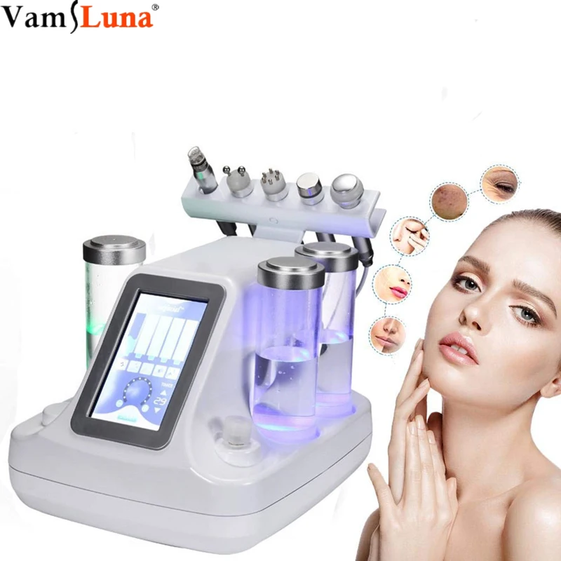 

Small Bubble Oxygen & Water Jet Peel Hydrafacial Machine - Facial Cleaning Blackhead Acne Keep of The Skin Beauty