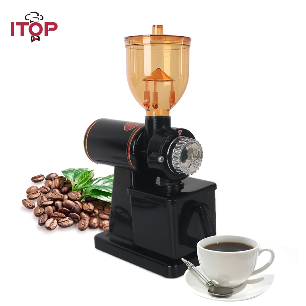 

ITOP Coffee Grinder Machine Electric Coffee Mill Beans Nuts Milling Machine Coffee Tools Food Processors 220V/110V
