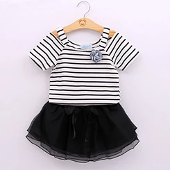 Sommer-Neue-Baby-M-dchen-Kleidung-Stripped-Weste-T-Shirt-Top-Schwarz-Rock-M-dchen-Kleid.jpg_640x640