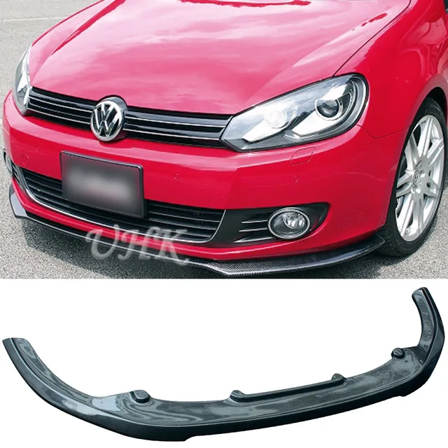 UHK Accessories For VW Golf 6 GTI Revozport Style Carbon Fiber Front