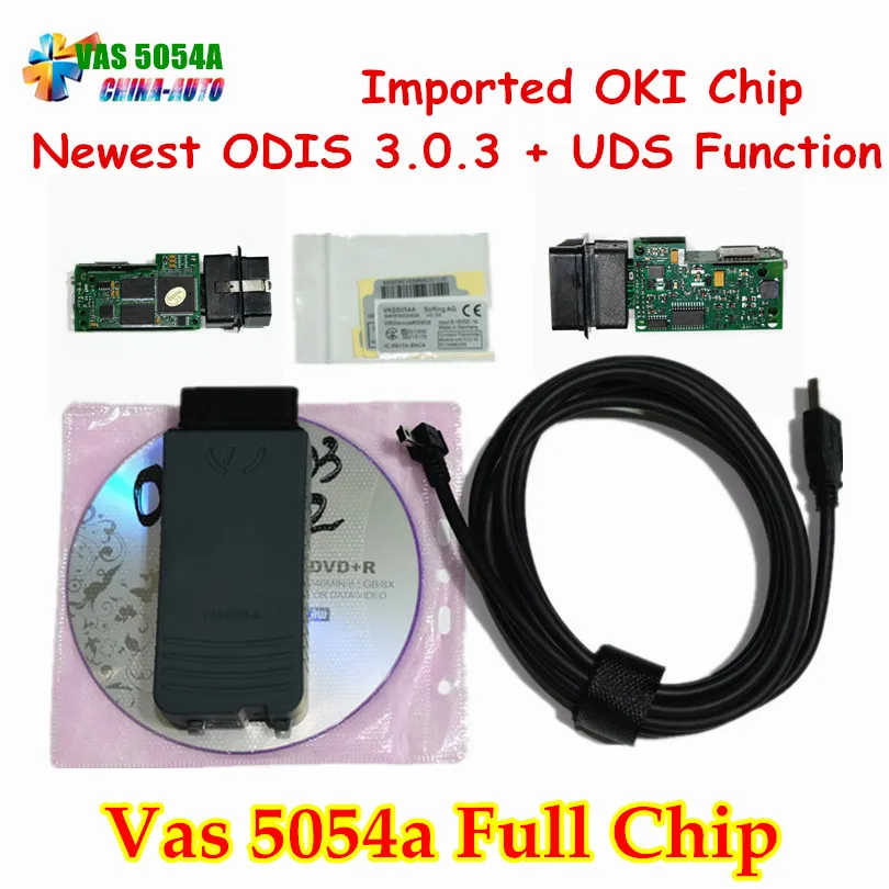 

New ODIS V3.0.3/4.4.10 VAS 5054A OKI Chip VAS5054A Bluetooth Support UDS VAS 5054 Full Chip VAS5054 Diagnostic Tool