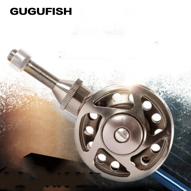 GUGUFISH Fly Fish Reel Former 3BB Ball Bearing Left/Right Interchangeable Fishing Reels Full Metal Rafting Ice | Спорт и развлечения