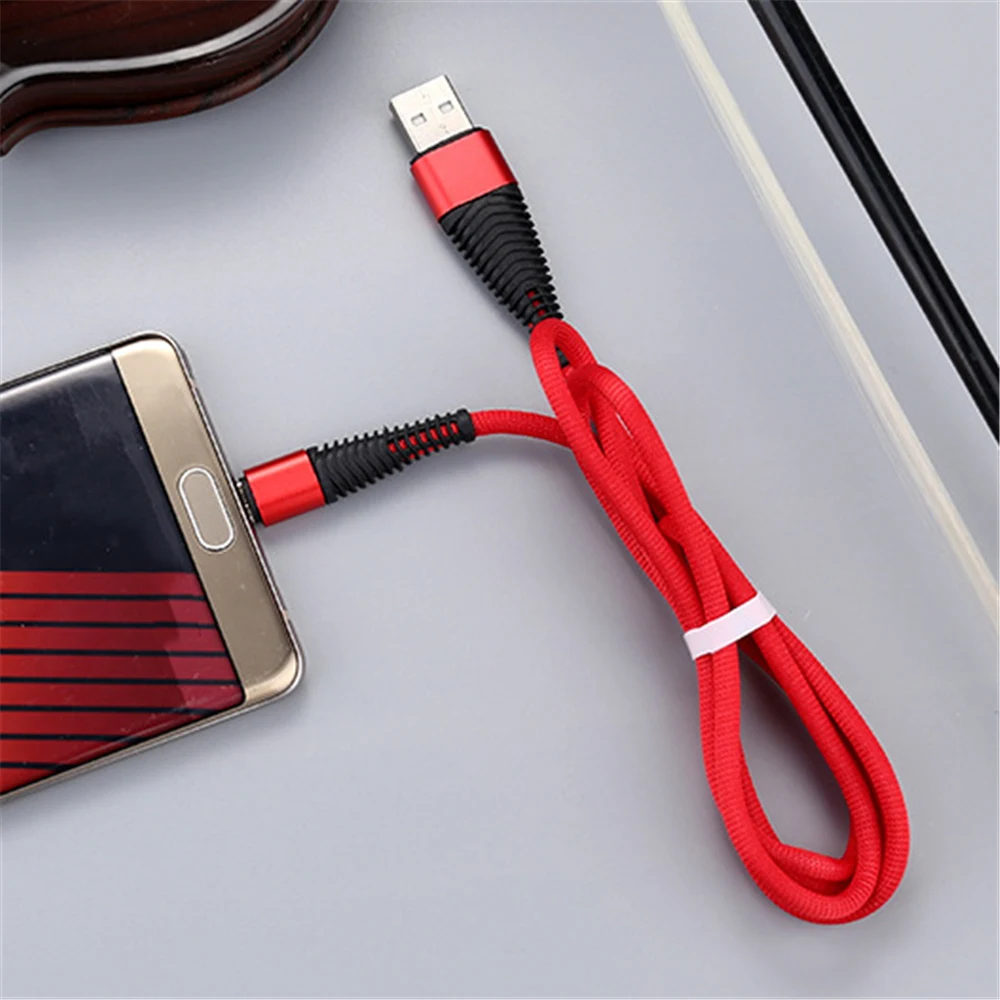 2A быстрое наполнение нейлон косичка из ткани линии короткий микро-usb Зарядное устройство кабель для передачи данных в нейлоновой провод для Samsung для huawei