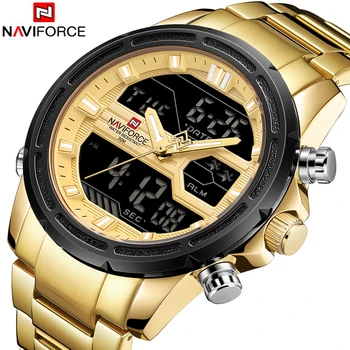 NAVIFORCE Men's Waterproof Top Brand Luxury Casual Quartz Watches
