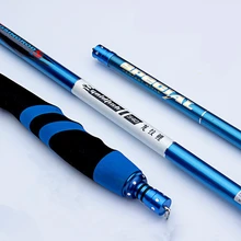 2 шт./лот Высокое качество углеродного волокна, Тайвань, Удочка рыболовная удочка Мощность XH 3,6/3,9/4,5/4,8/5,4/6,3/7,2 M 3 цвета рыболовные снасти