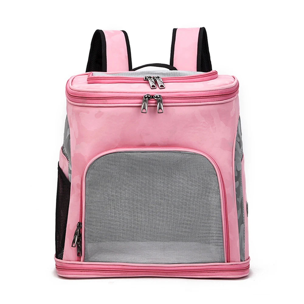 

Factory direct new cat bag breathable pet bag out portable pet backpack folding pet car bag Portable DoubleShoulder Backpack Bag