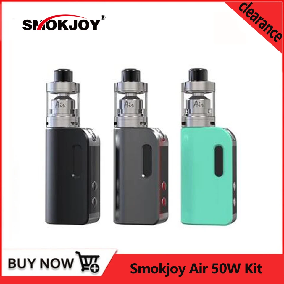 Зазор стартовый набор Smokjoy воздушный 50 Вт комплект 1200 мАч батарейный блок мод с RTA