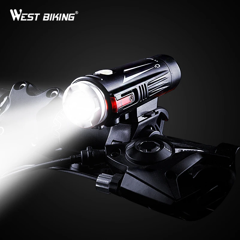 Cheap WEST BIKING Full-waterproof Bicycle Light USB Recharging Double Spot MTB Road Bike Frame Lamp Aluminum Alloy Cycling Front Light 1 Cheap WEST BIKING Full-waterproof Bicycle Light USB Recharging Double Spot MTB Road Bike Frame Lamp Aluminum Alloy Cycling Front Light 1