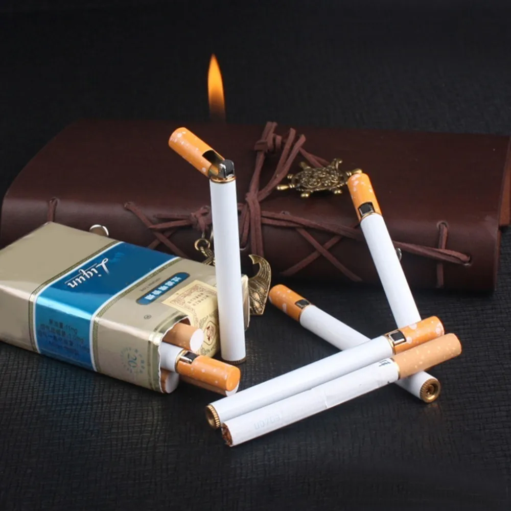 Innovative Slim Cigarette Shaped Refillable Cigarette Cigar Creative