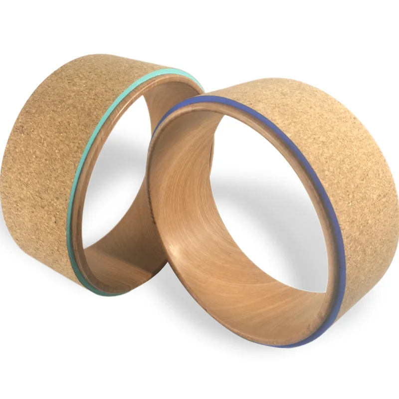 

4Colors Wood Made Nation Circles Pilates Professional Waist Shape Bodybuilding Gym Workout Yoga Wheel Training Tool Fitness
