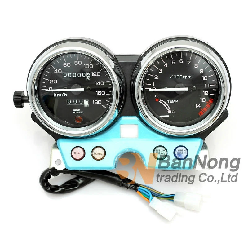 Motorcycle Gauges Cluster Speedometer Tachometer Meter Odometer Instrument Assembly For Honda CB400 CB400SF MC31 1992-1994 Motorcycle Gauges Cluster Speedometer Tachometer Meter Odometer Instrument Assembly For Honda CB400 CB400SF MC31 1992-1994
