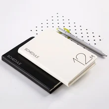 PU 2019 Agenda Schedule Book Planner Diary Yearly Monthly Weekly Daily Business Notebook School Office Notepad Stationery Gift good night sweet dream theme slim week planner 10 8 21 4cm undated diy yearly monthly weekly plan scheduler book 88 sheets