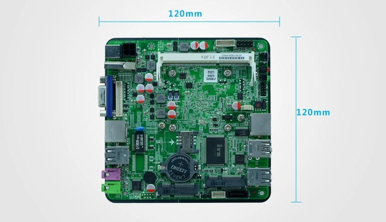 Материнская плата без вентилятора nano pc i3 4005U i3 4020Y i3 4010U intel nuc с двойным ethernet