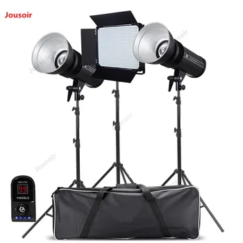 

200W+D2000 video light LED photography light gourmet video micro movie set CD50 T07