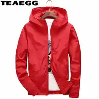 TEAEGG Casual Trench Coat Para As mulheres 2019 Autumn Red Trenchcoat Outwear Women's Windbreaker Plus Size 5XL 6XL 7XL AL60