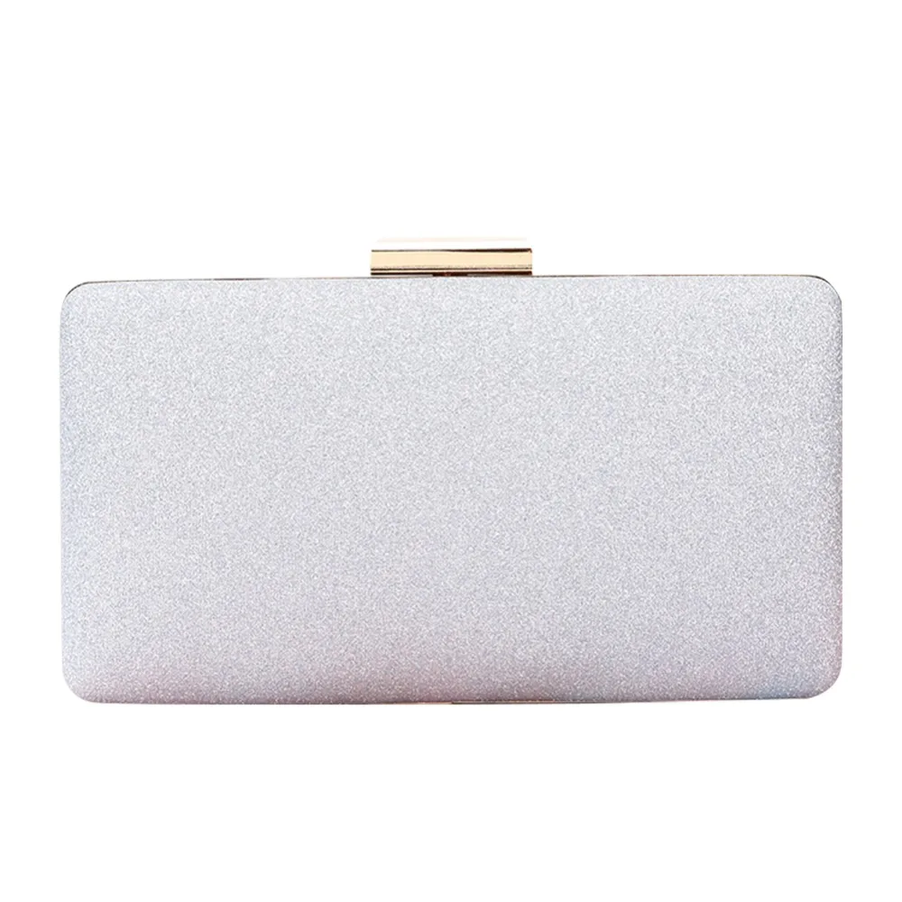 Women Evening Clutch Bag Diamond Sequin Clutch Female Crystal Day Clutches Wedding Purse Party Banquet Box Chain Bags For Women