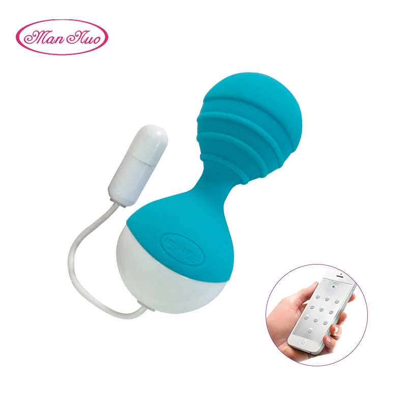 Man Nuo APP Control Viginal Balls Sex Toys for Women Vibrator Silicone Kegel Vibrator 10 Speed