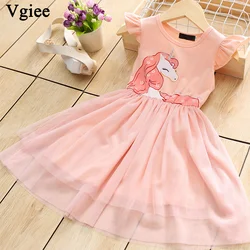 Vgiee Kids Dresses for Girls Unicorn Dress Little Girls Clothing Party Holiday Belle Dress 2019 Summer Vgiee Kids Dresses for Girls Unicorn Dress Little Girls Clothing Party Holiday Belle Dress 2019 Summer