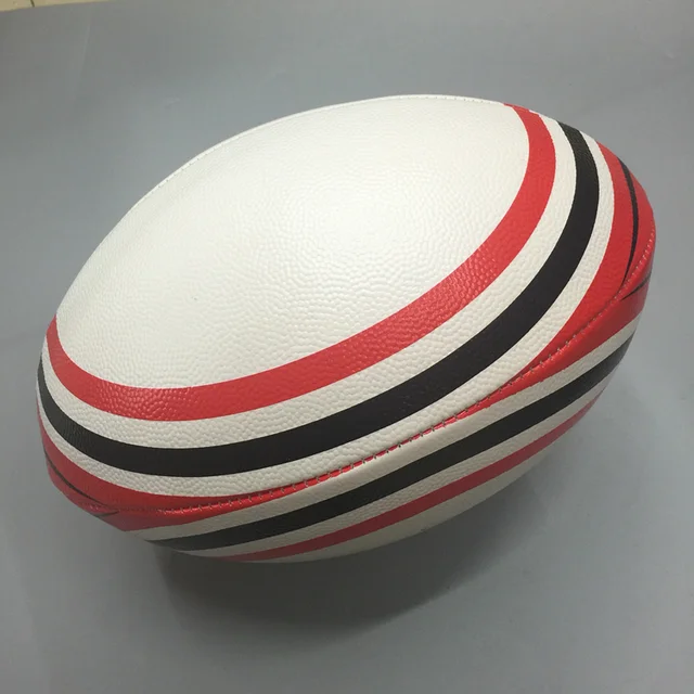 Size 9 Rugby Sports Balls Official  PU American Football Rugby Ball Durable Rugby For match training