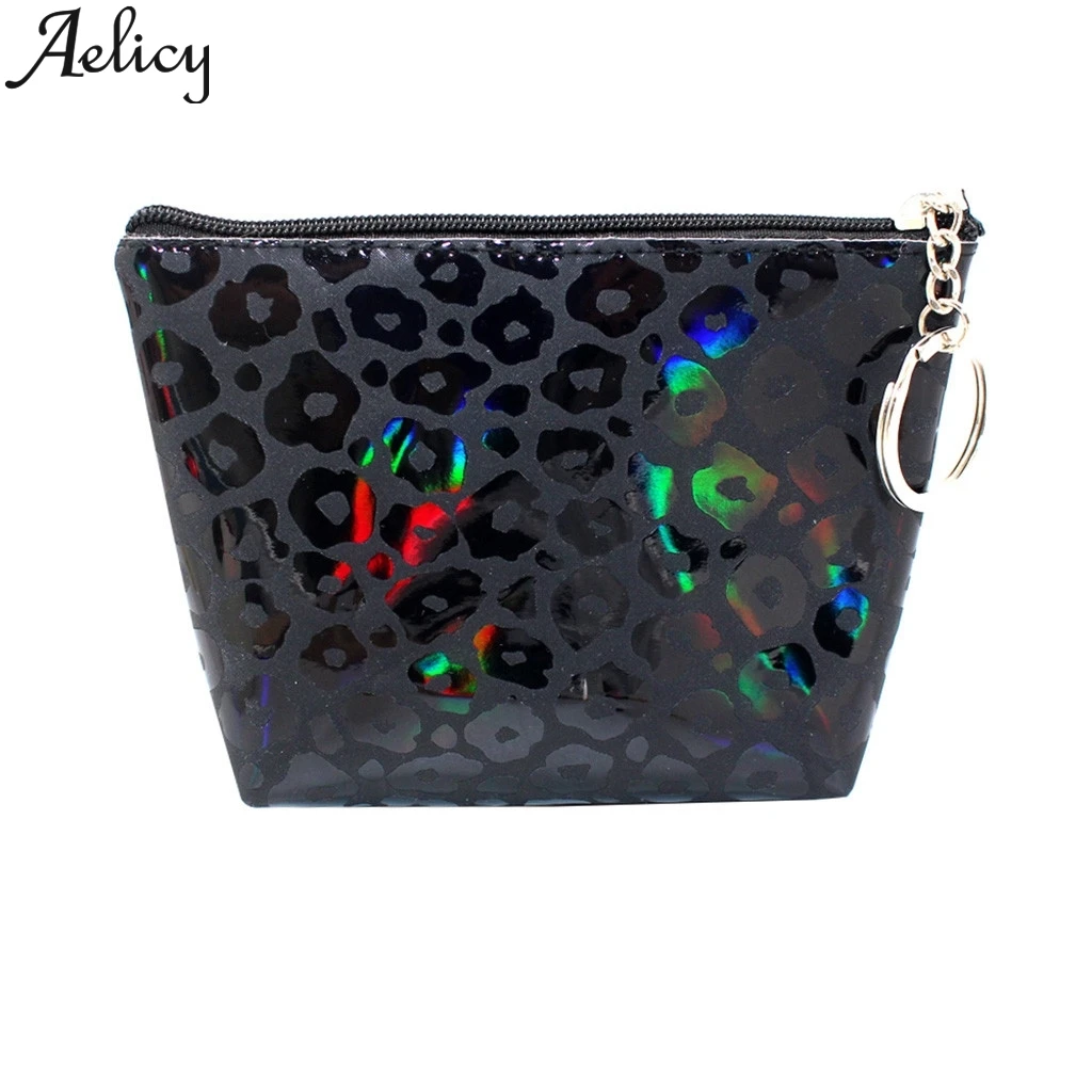 Aelicy 2019 милый Леопардовый Мини женские кошельки женский кошелек товары для кошек клатч Сумки для женщин квадратный монеты изменить ключе