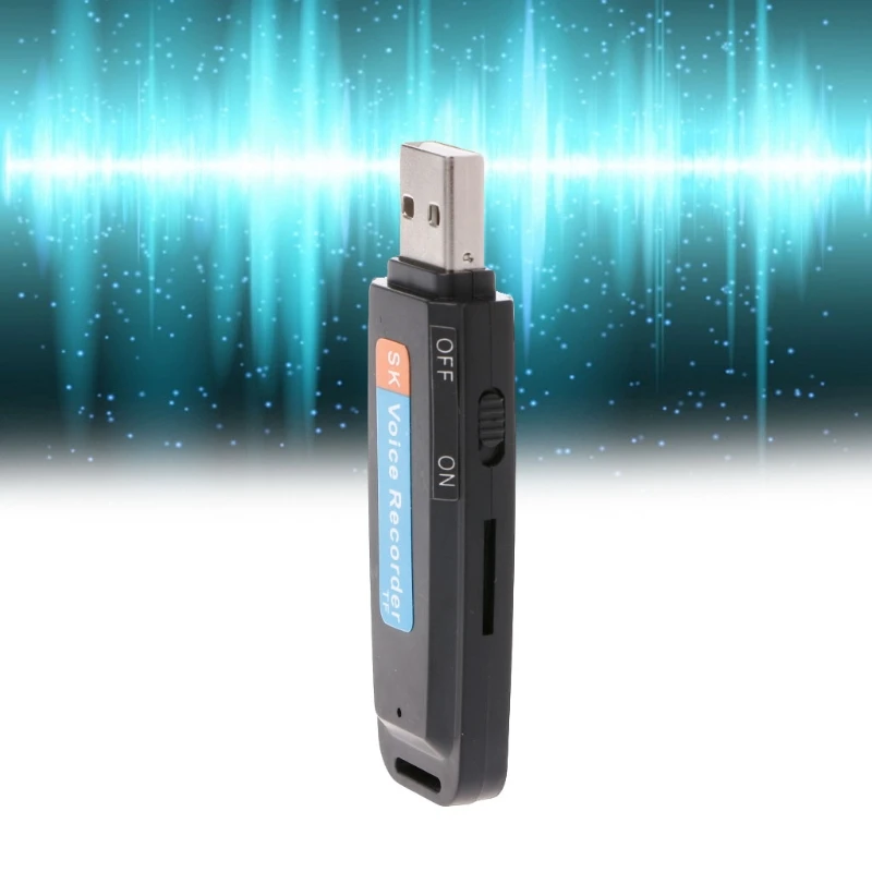 Мини цифровой аудио диктофон ручка диктофон 8 ГБ USB флэш-накопитель u-диск