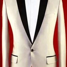 Мужской официальный деловой костюм шампанского на одной пуговице, пиджак, мужской свадебный блейзер для церемоний и вечеринок, изготовленный на заказ джентльменский костюм, пиджак Masculino