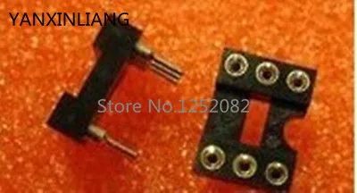 

80PCS 6 Pin Round DIP IC Socket Adapter 6Pin Pitch 2.54mm Connector