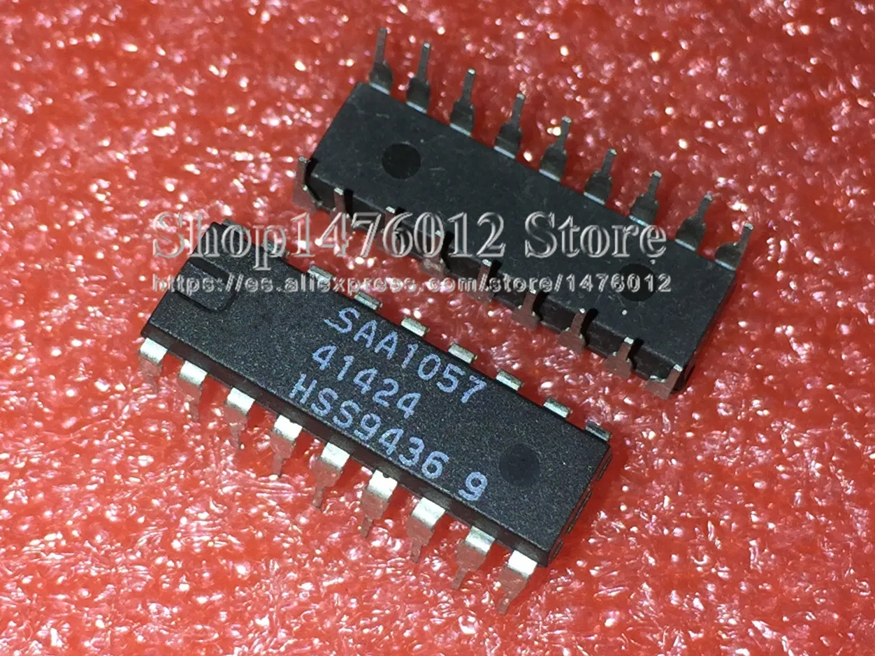 SAA1057 DIP-18 ST1057 1057 ic dip беспроводной PLL Частотный синтезатор интегрированная Настройка IC чип инвентаризация