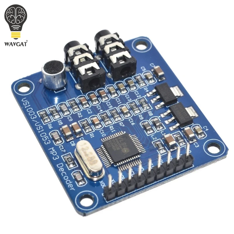 VS1003 VS1003B MP3 модуль декодирования содержит микрофоны STM32 микроконтроллер макетная