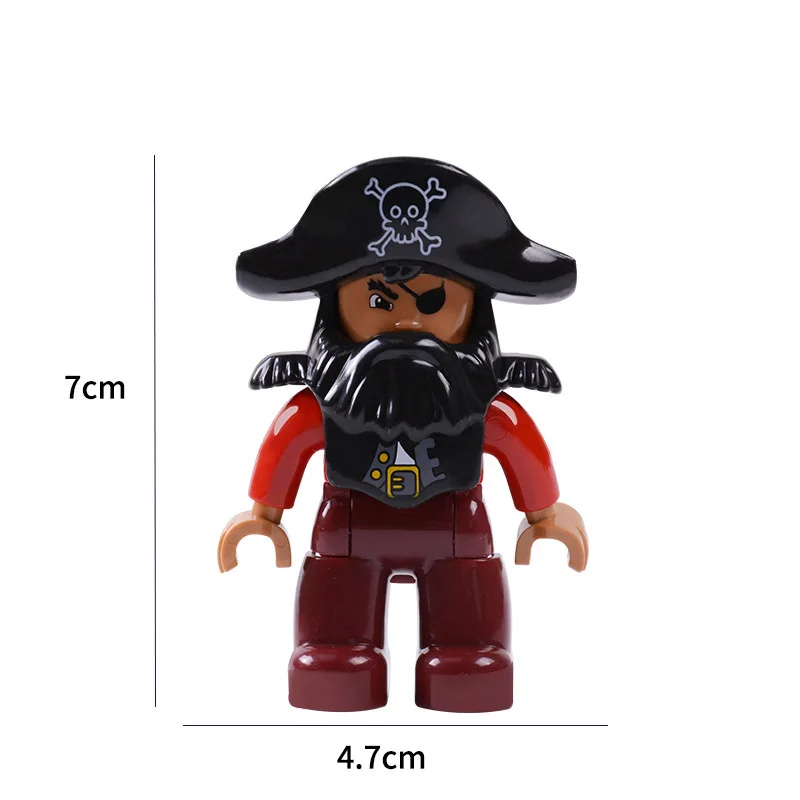 Duploed фигурки серии Family Character Bricks совместимый бренд Duploe строительные блоки