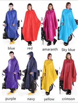 

Motorcycle raincoat fashion more upset Men and women general wide brim single poncho multi-color optional package mail