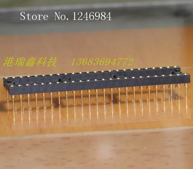 

[SA]Electronic components Nextronics ORIGINAL gold-plated 48 -pin connector socket hole IC integrated circuit chip--20pcs/lot