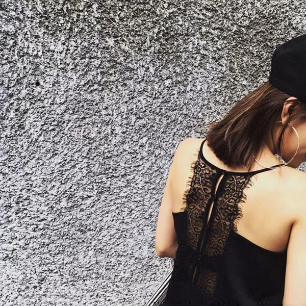 Fashion simple big circle earrings for women